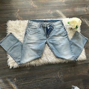 Men’s silver jeans